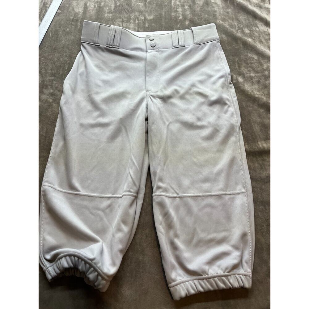NWT ChampPro Baseball/Softball Pants - Men’s Medium Loose Fit Grey Knickers 32-3